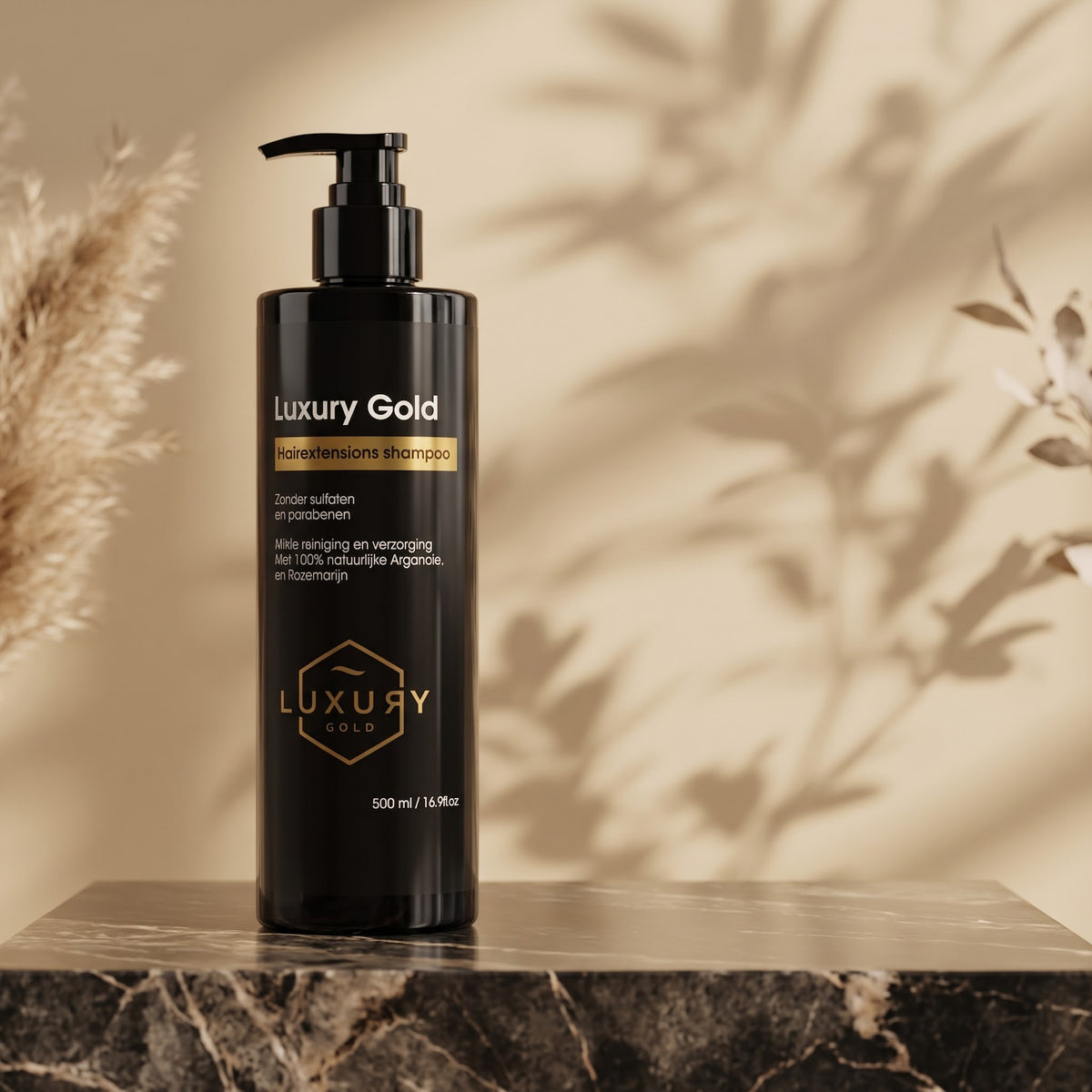 Luxury Gold HAIREXTENSIONS SHAMPOO